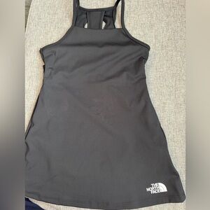 The North Face Never Stop Wearing black Athletic Dress with white logo S (7-8)